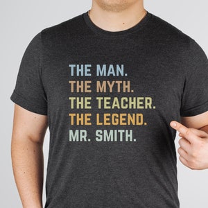 camisas de maestros masculinos, regalos de apreciación de maestros masculinos, camisa de ayudante de maestros, camisa de maestro personalizada, regalo de fin de año de los estudiantes