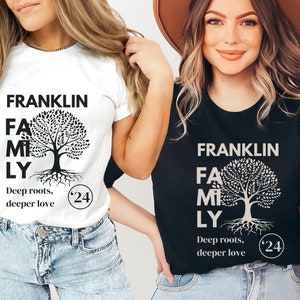 family reunion shirt family tree our roots run deep tshirt personalized family tree vacation tshirt