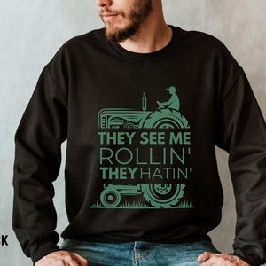 Bauern Vatertag Sweatshirt, lustiges Bauern Shirt, Bauern Geschenke, Geschenk von Frau, Bauernmarkt Shirt