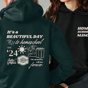 Homeschooling Mom Hoodie Geschenk für Homeschooling Mom Muttertagsgeschenk