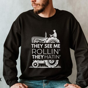 Lustiges Bauern Sweatshirt, Bauern Sweatshirt, Bauernhof Leben Shirt, Landwirtschaft Geschenke von Frau, Geschenk für Papa