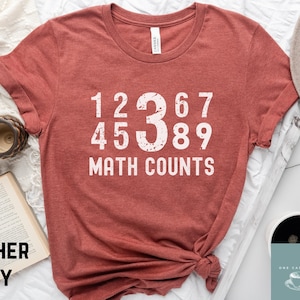drôle de chemise de professeur de mathématiques | maths la seule matière qui compte la chemise de l’enseignant | cadeaux de professeur de mathématiques | | de chemise de mathématiques cadeau mathématicien