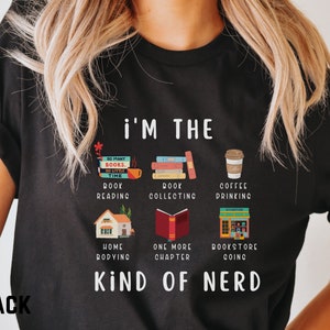 book collector shirt | book lover shirt | bookstore lover gift | homebody shirt | gift for coffee lover | book nerd gift | coffee nerd shirt