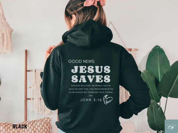 Saved Hoodie Born Again Slogan Christian Sweatshirt Saved Hoodie Born Again Slogan Christian Sweatshirt