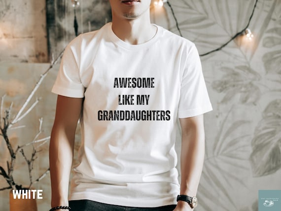 camisa de abuelo, camisa de abuelo nieta, regalo de abuelo de nieta,  camisas de abuelo niña