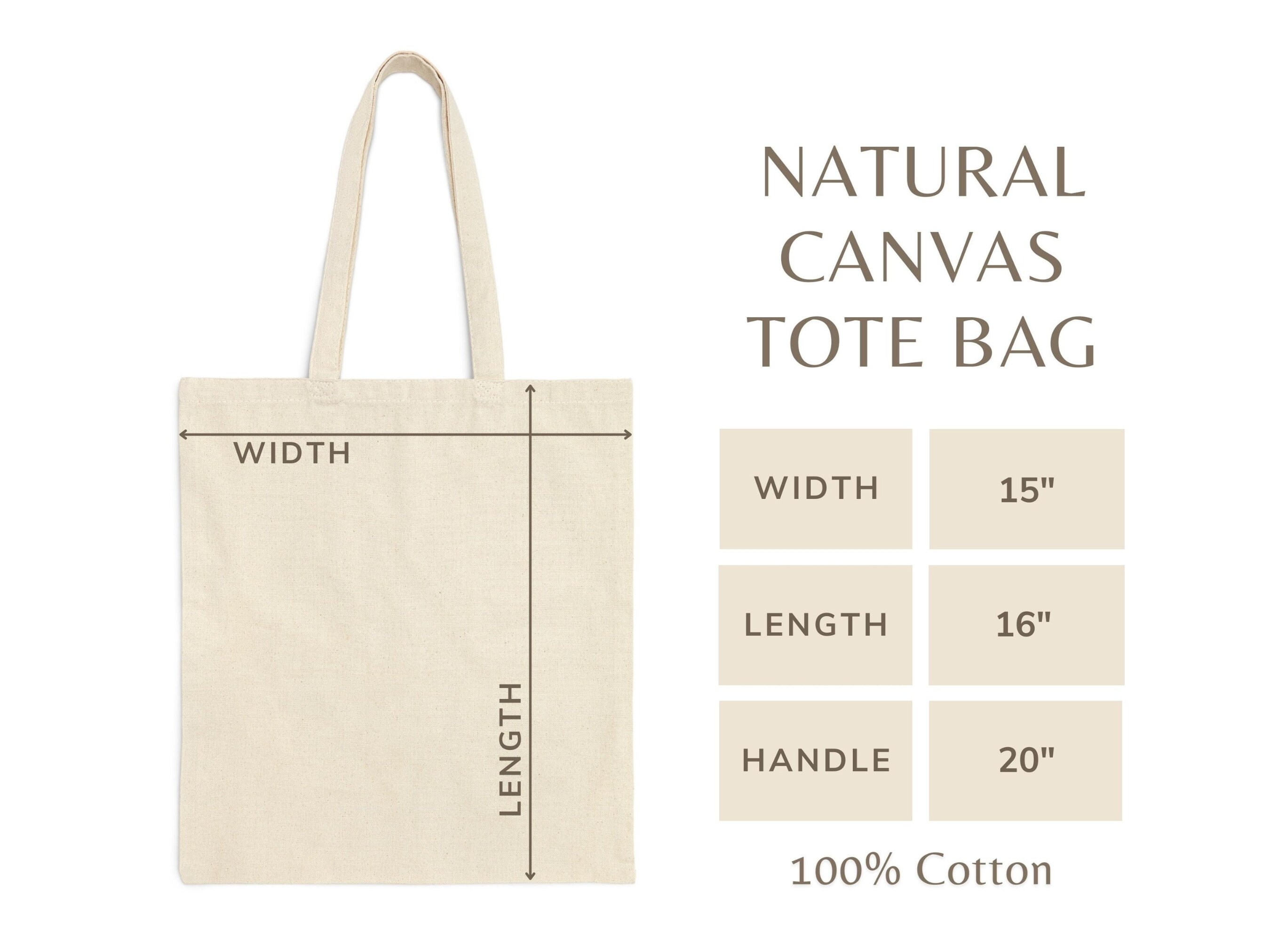 Sac Fourre-tout Toile Chrétien 'Jesus Loves You' - Double Face - 40x35 Cm - Cadeau Femme Croyante