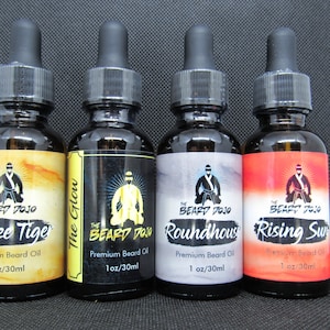 Premium Men&#39;s Beard Oil Bundle - Choose Any 2 - all natural beard oils by The Beard Dojo