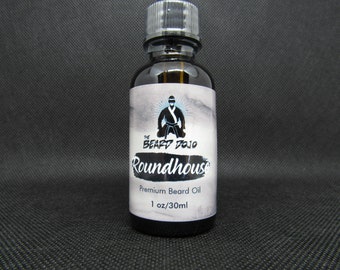 Premium Men's Beard Oil - Roundhouse - all natural beard oil by The Beard Dojo