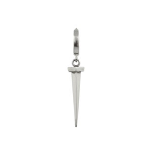 Tough as Nails Earring - Sterling Silver