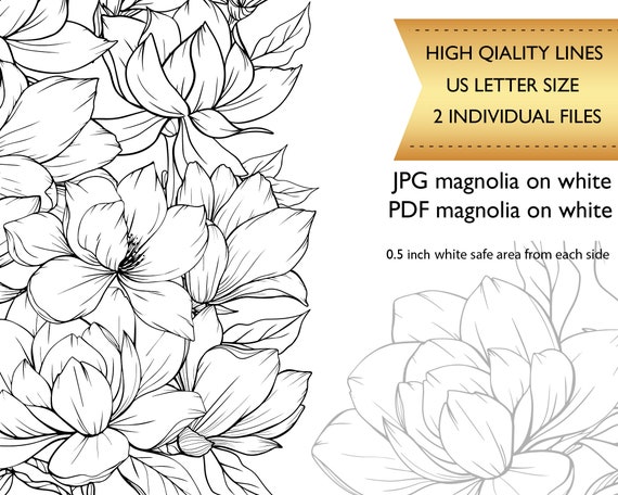 Realistic Flower Coloring Pages - Il 570xN.3027100065 Iywg 