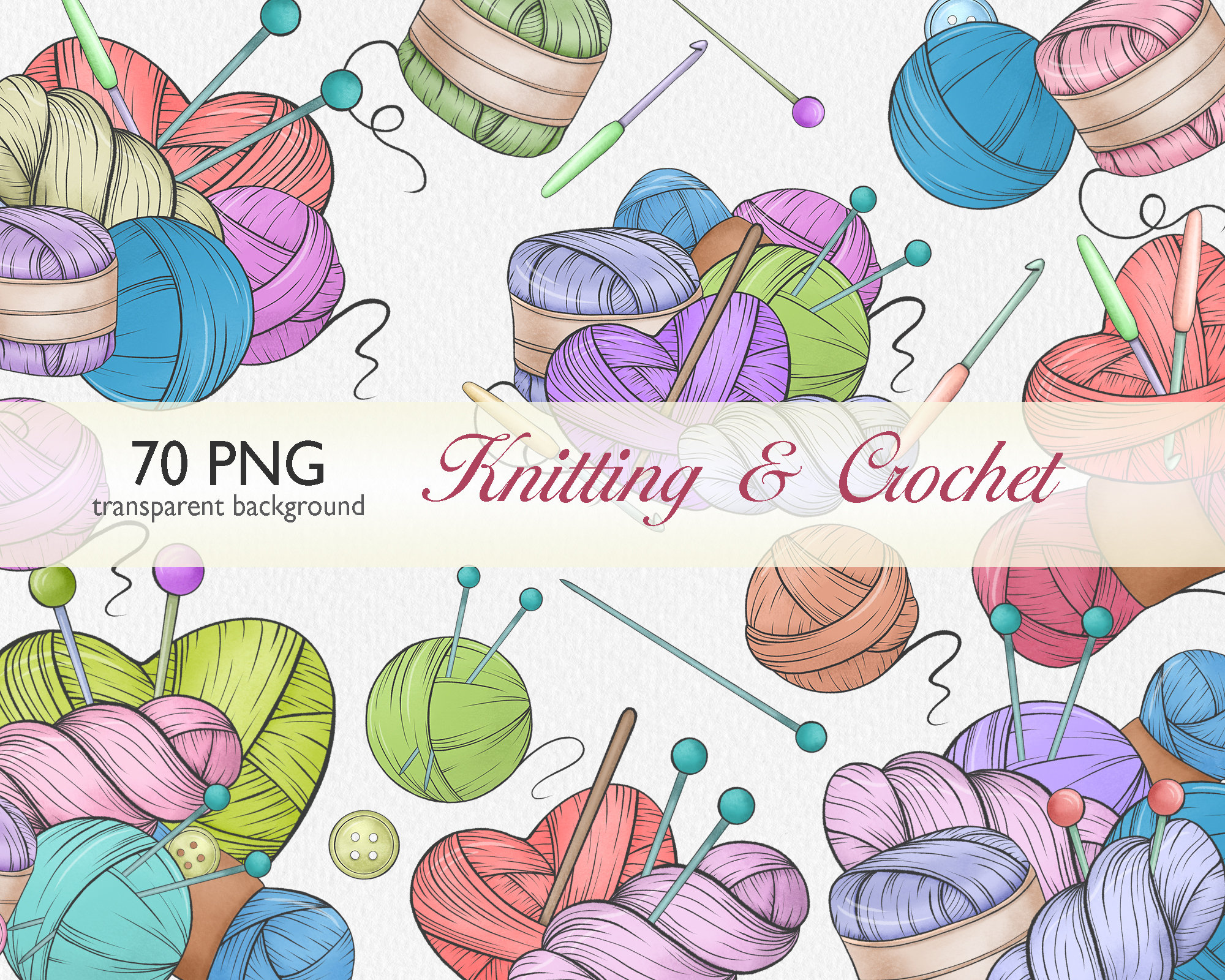 Knitting Yarn Png