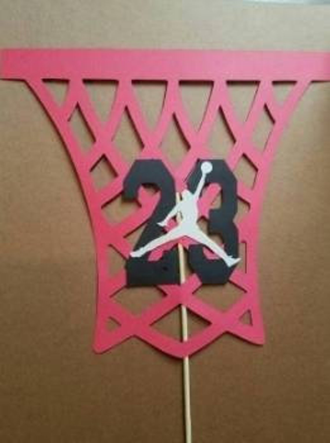 Jumpman Jordan Cupcake Toppers Cake Toppers Centerpieces Etsy