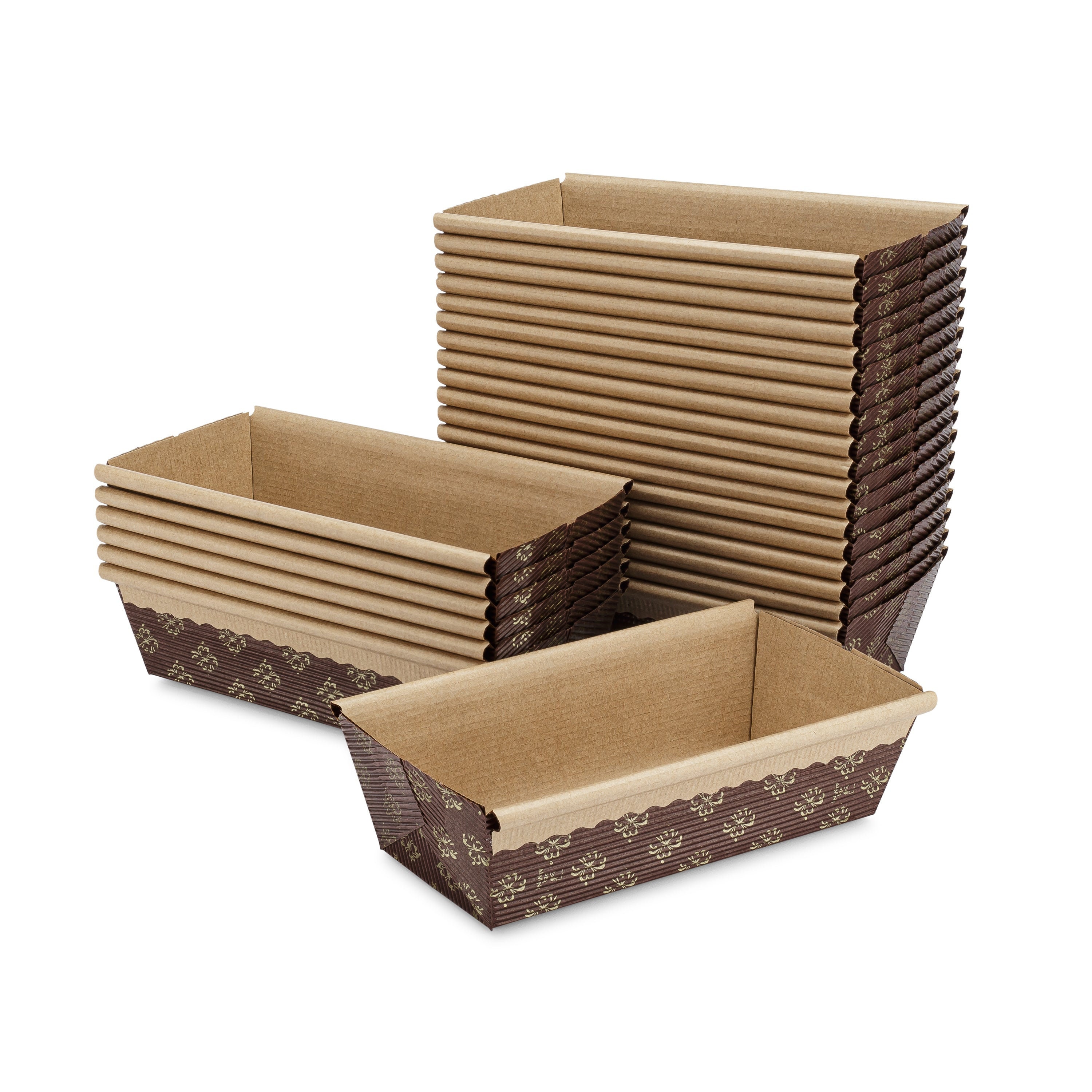 Junior Loaf Paper Baking Pan 25pack, 6 X 2.5 X 2 Inches Etsy