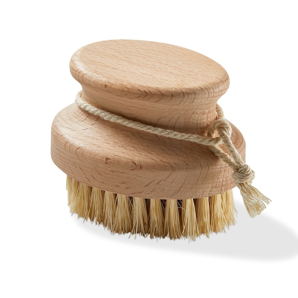 Tampico Fiber Natural Scrubber Brush