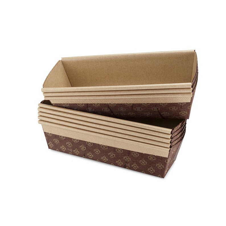 Junior Loaf Paper Baking Pan 25pack, 6 X 2.5 X 2 Inches Etsy