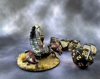 Fully Painted Giant Scorpion For Dungeons and Dragons