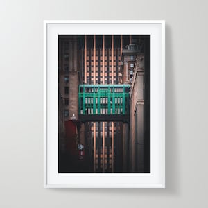 New York City Art Print | Gimbels Bridge Manhattan | NYC Wall Art