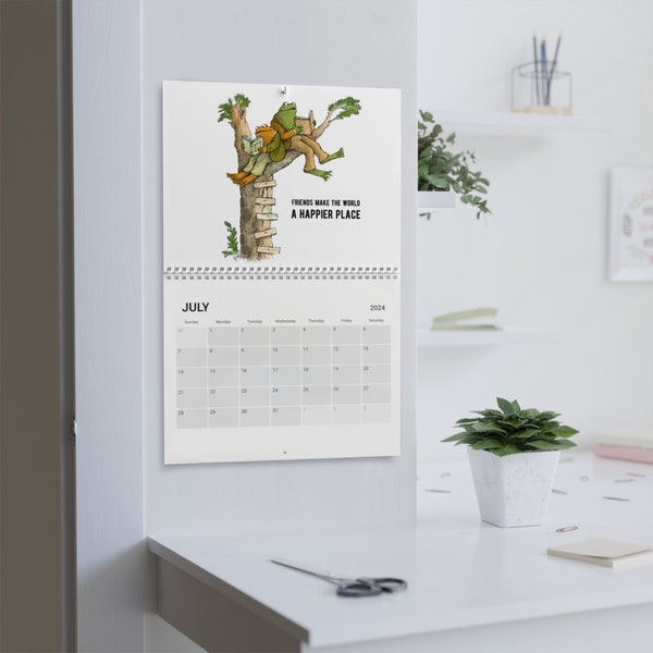 2024 Frog Calendar Etsy