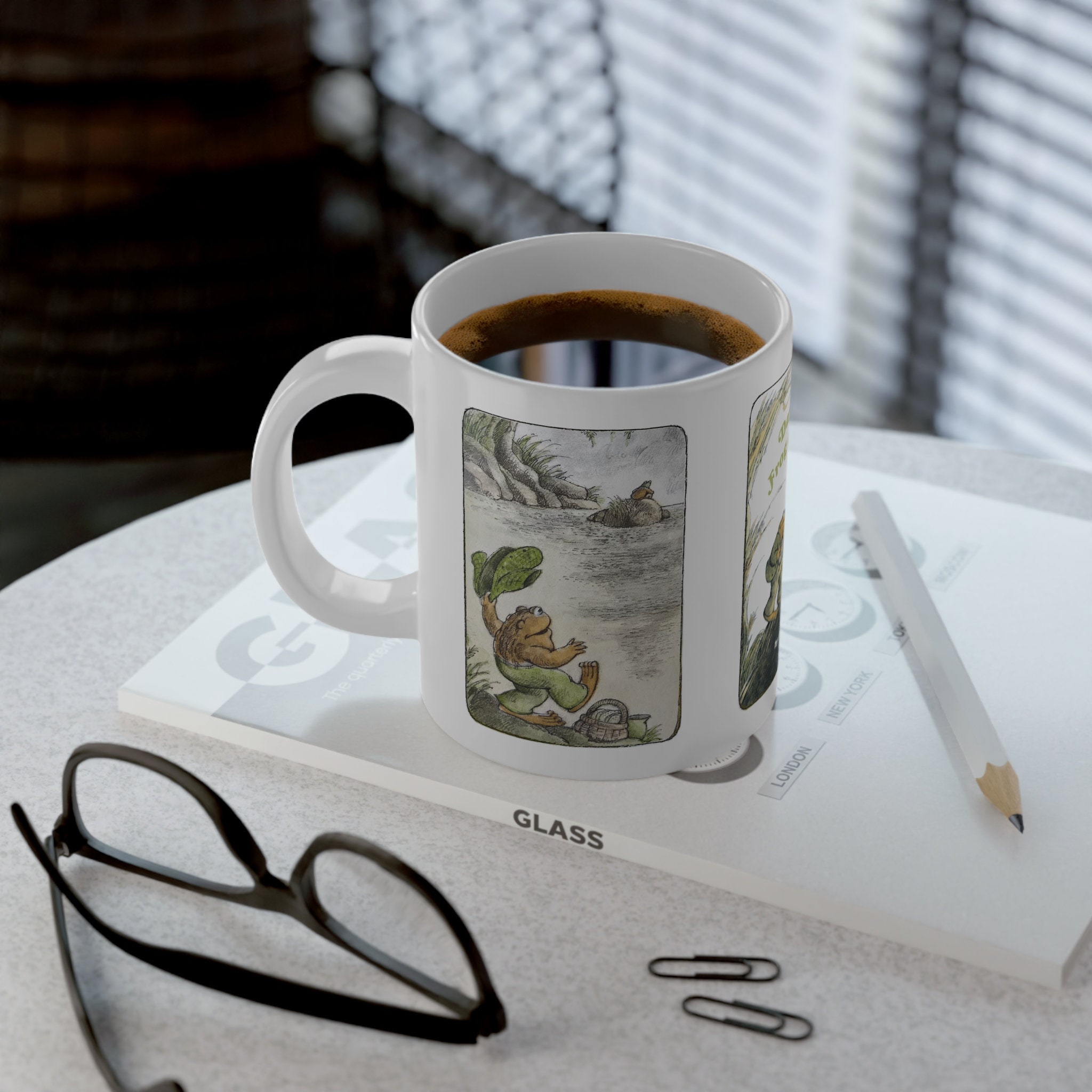 20oz Frog and Toad Mug, Frog and Toad Gift, Cute Mug, Teacher Gift ...