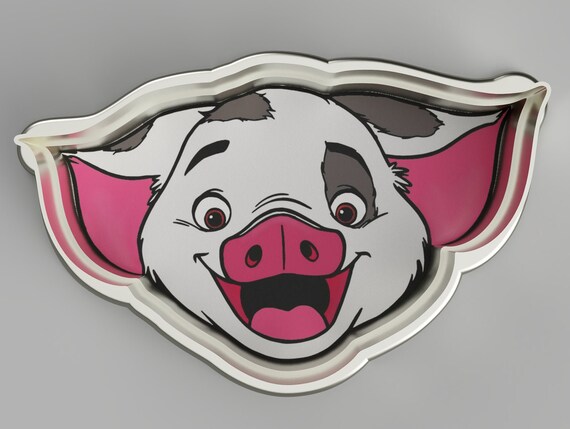 Moana Pua The Pig Cookie Cutter 3d Printed Etsy Moana Pua The Pig Cookie Cutter 3d Printed Etsy