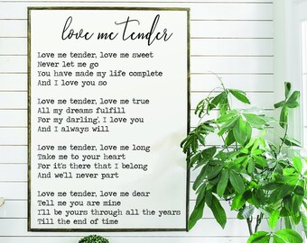 Love Me Tender Etsy Love Me Tender Etsy
