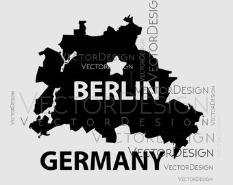 Berlin Vector Etsy