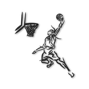 Basketball Player Embroidery Machine Designs Instant Digital Download Pes File