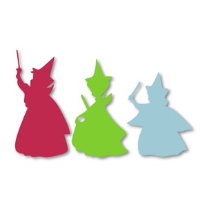 Fada madrinha Silhueta SVG Dxf EPS Png Cdr Ai Pdf Arte vetorial Clipart download instantâneo Corte digital Arquivo de impressão Silhueta Cricut