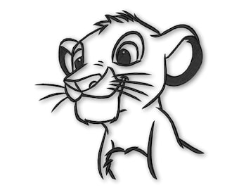 Lion Embroidery Machine Designs Instant Digital Download Pes File