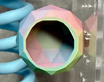 Geometrisches Springspinnenversteck: Magnetisches Spinnen Gehege Versteck