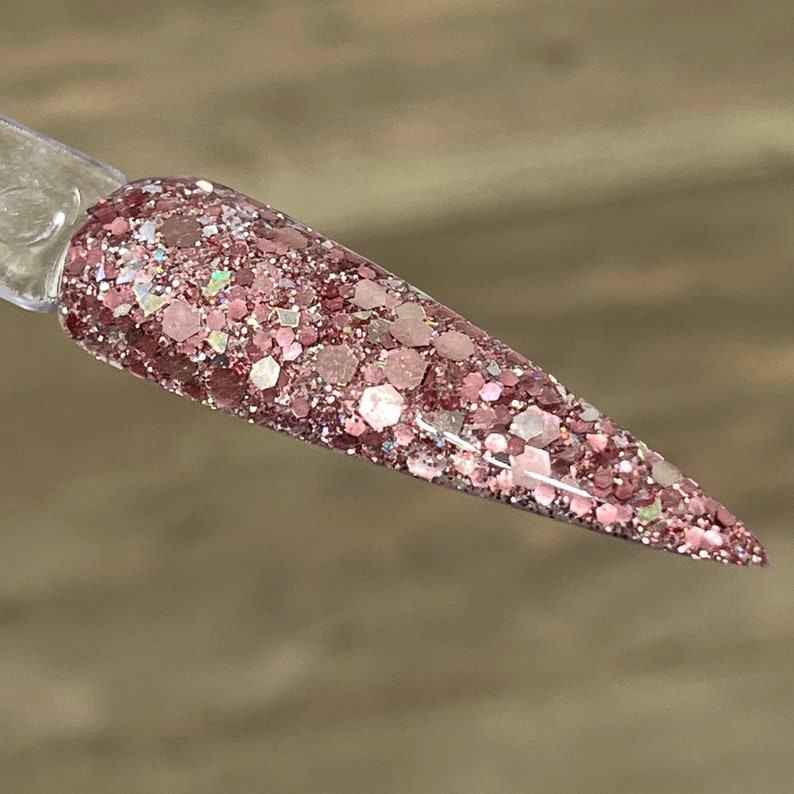 Aphrodite Rose Gold Dip Powder Dip Powder Dip Powder for Etsy