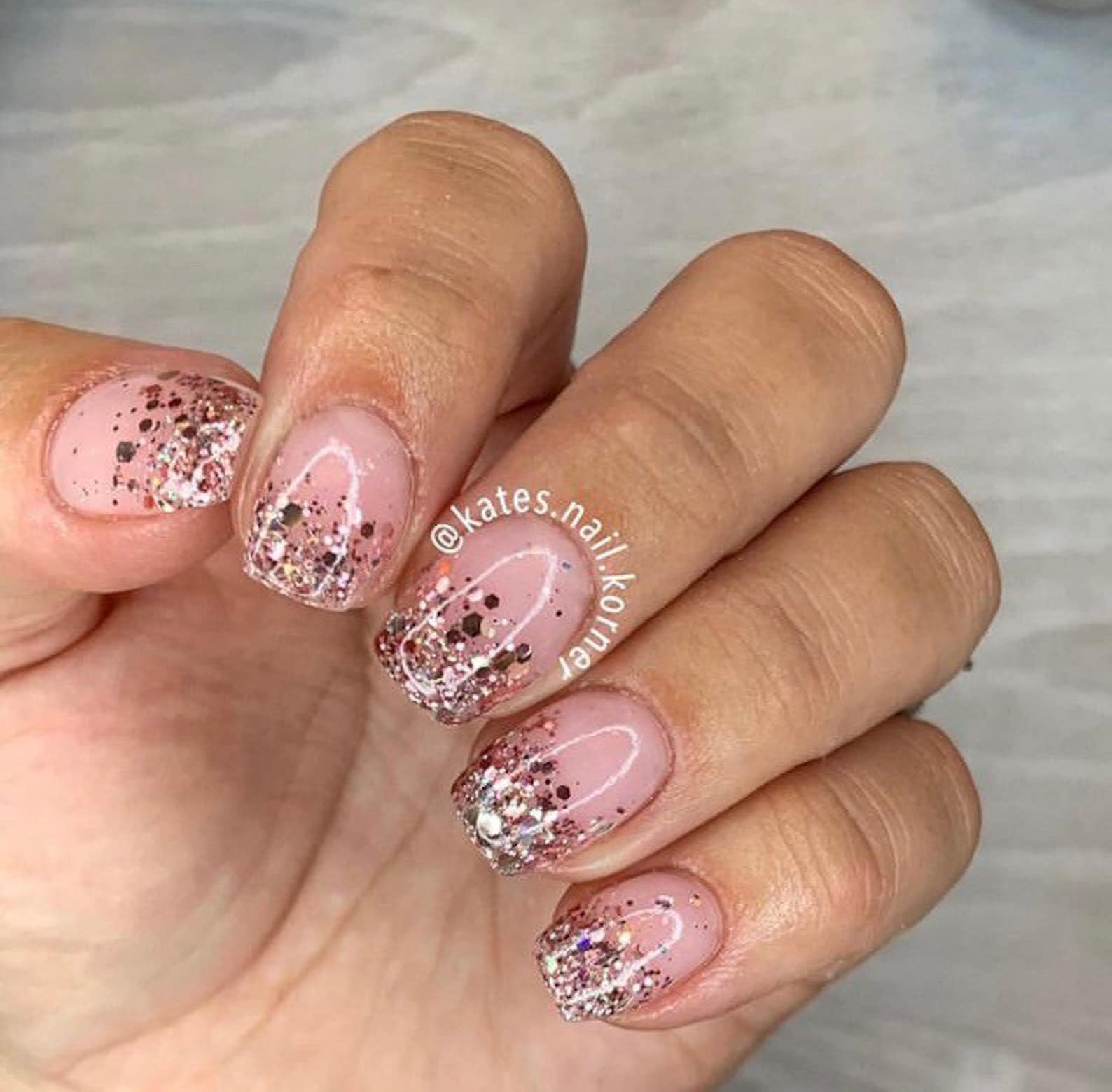 Aphrodite Rose Gold Dip Powder Dip Powder Dip Powder for Etsy