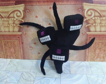 Wither Minecraft Toy Etsy Wither Minecraft Toy Etsy