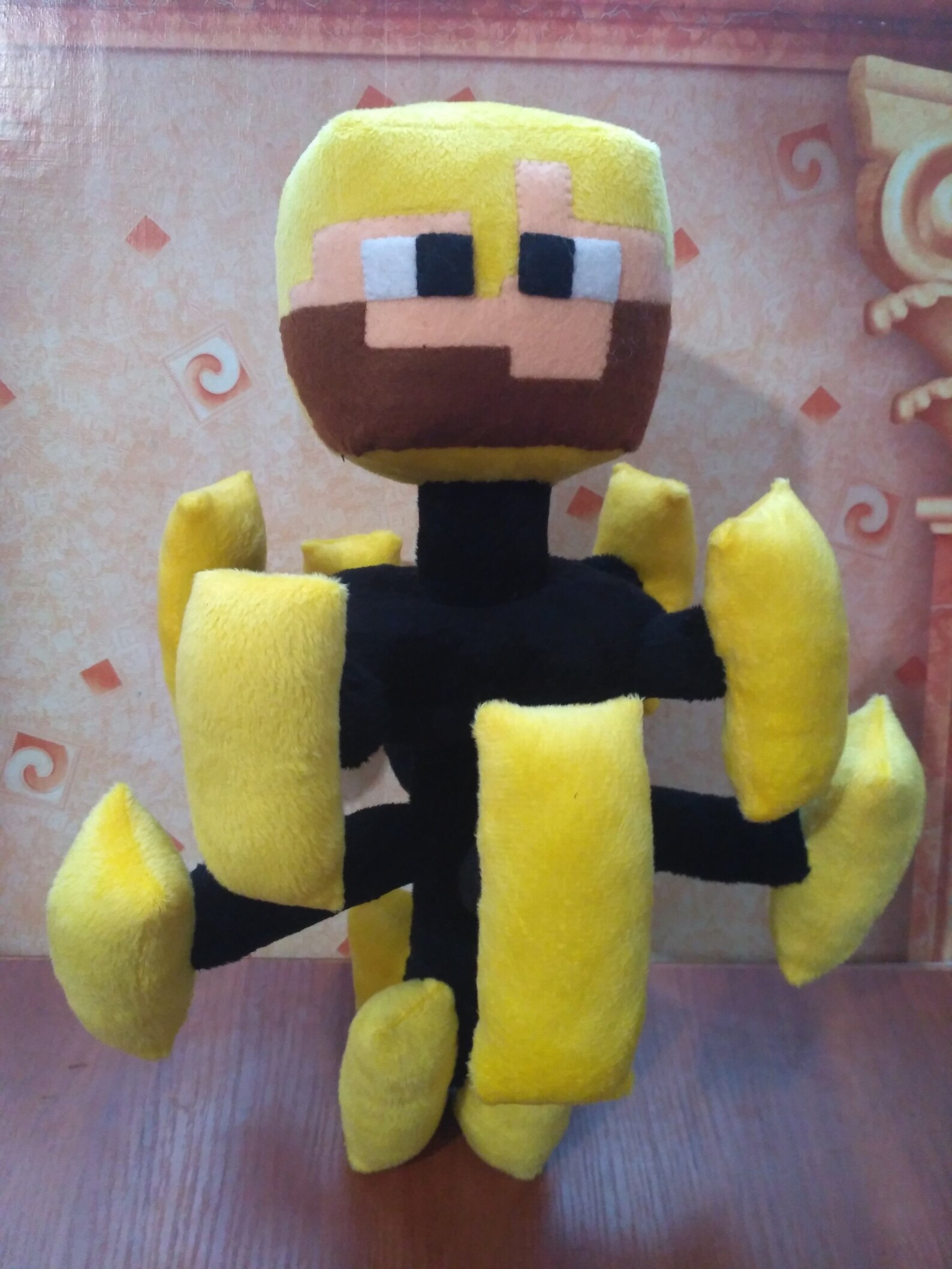 Custom toy Plush toy inspired by Minecraft Collectible toy Etsy