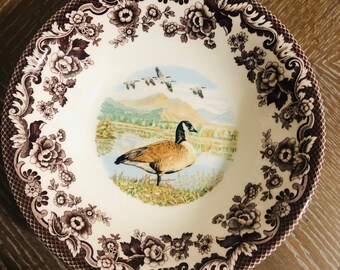 Duck Spode Woodland Sale Spode Woodland Luncheon Plate,