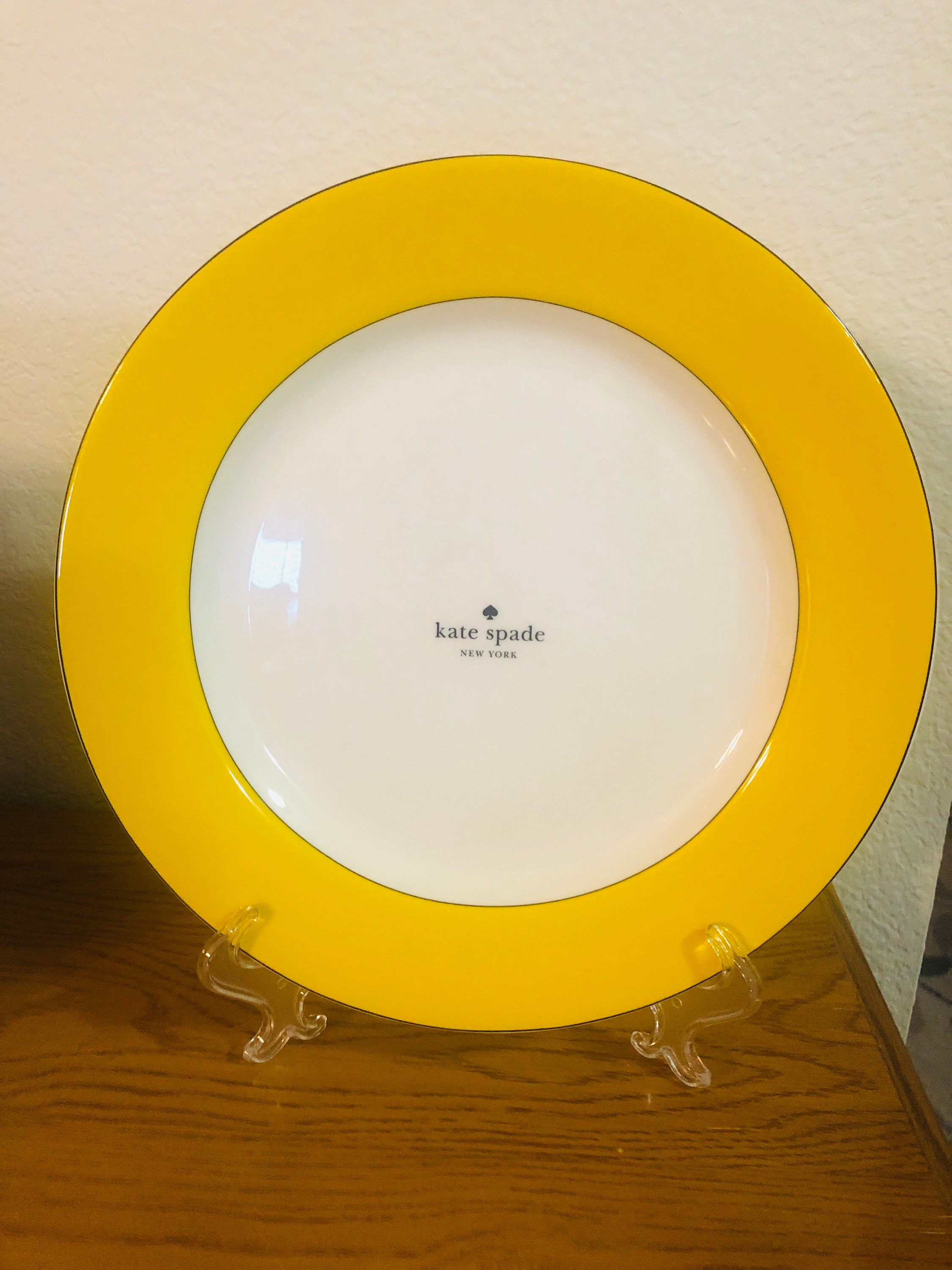 Kate Spade New York by Lenox Rutherford Circle Yellow Dinner - Etsy