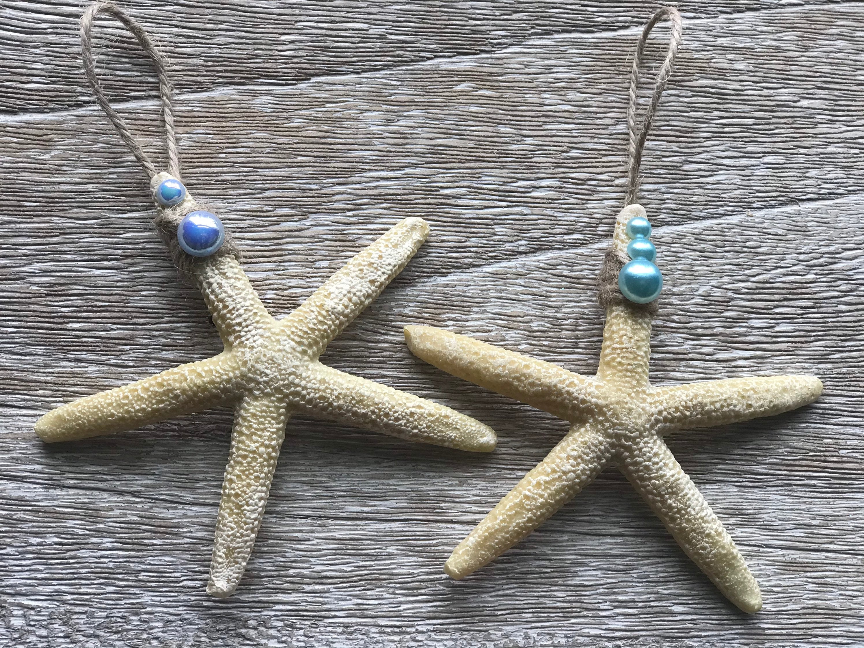 Starfish ornament set beach Christmas tree ornaments Etsy