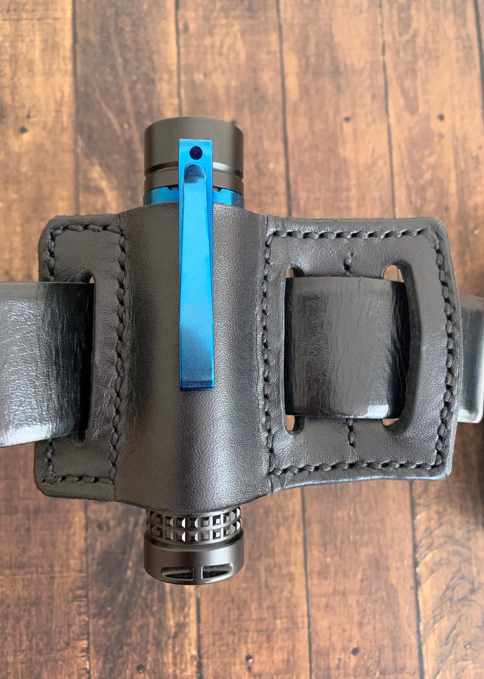 ADD ON Accessory for Pancake Holster Hand Dyed Veg Tan Etsy