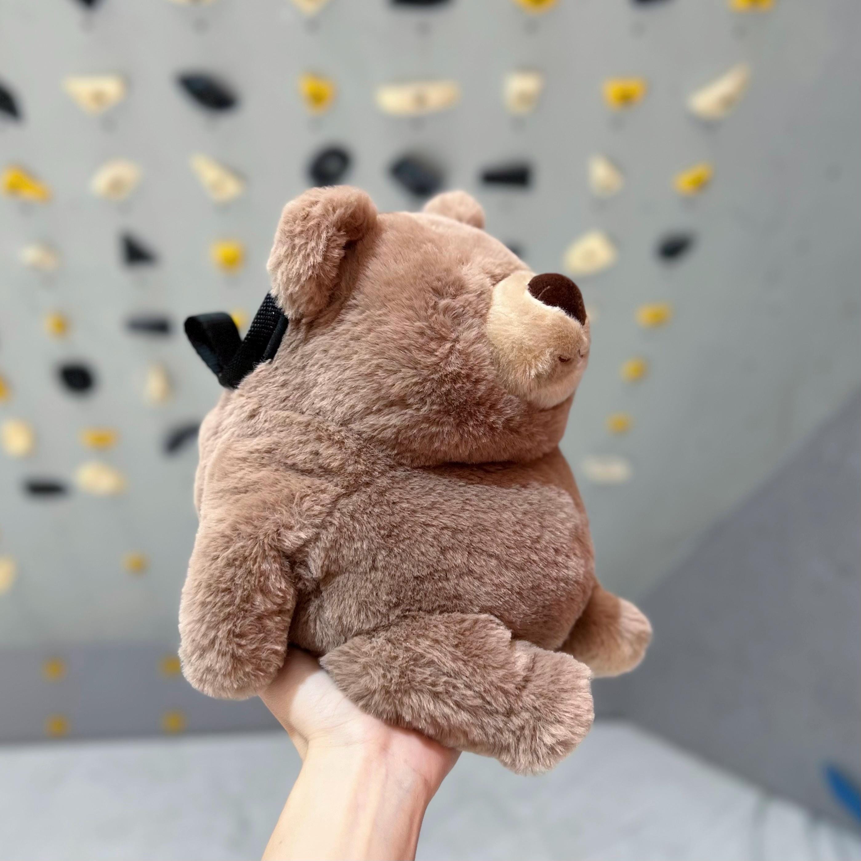 Chubby Brown Bear Chalk Bag - Etsy