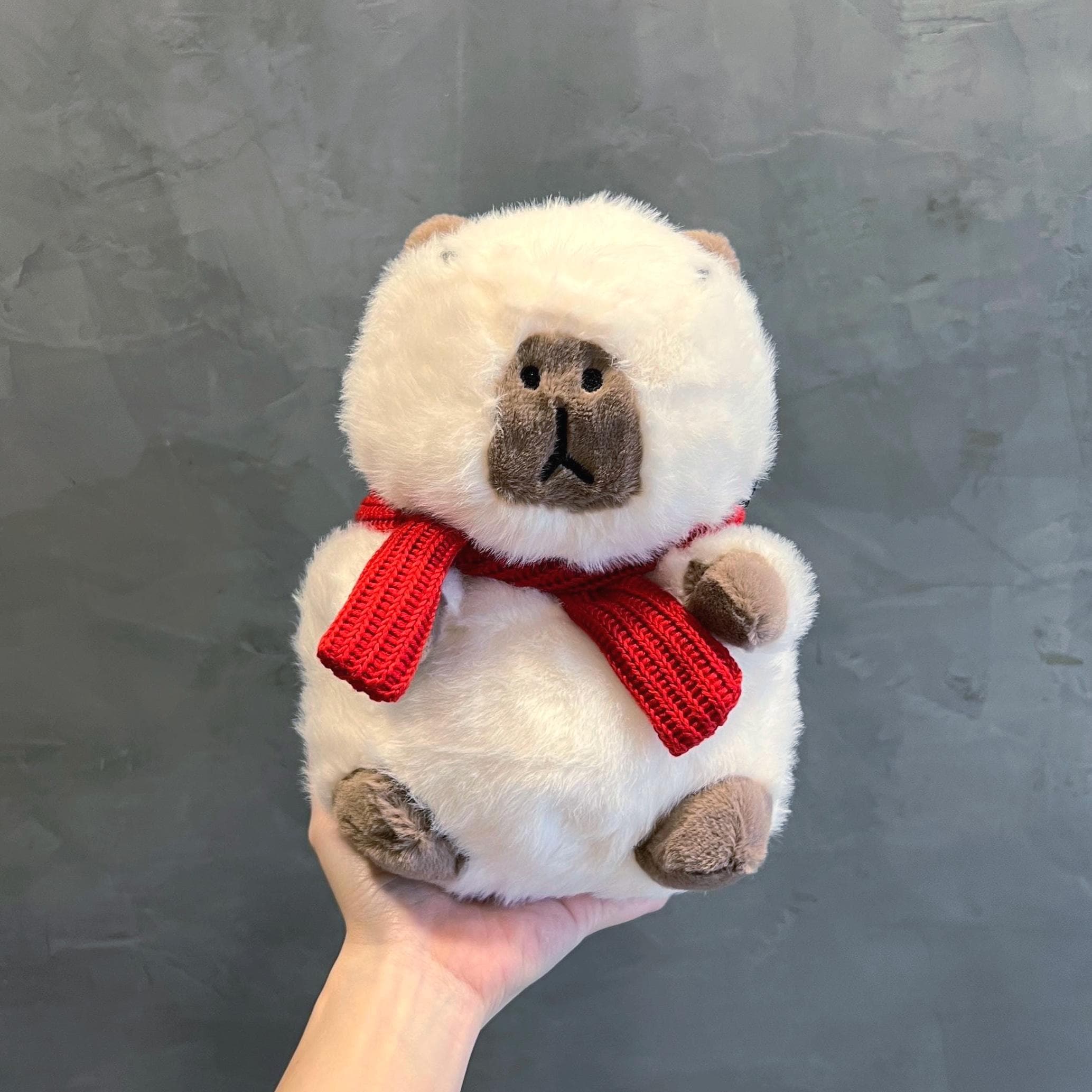 Albino Capybara With Red Scarf Chalk Bag - Etsy