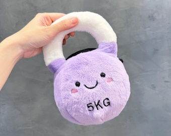 Bolsa de magnesio para pesas rusas (morada)