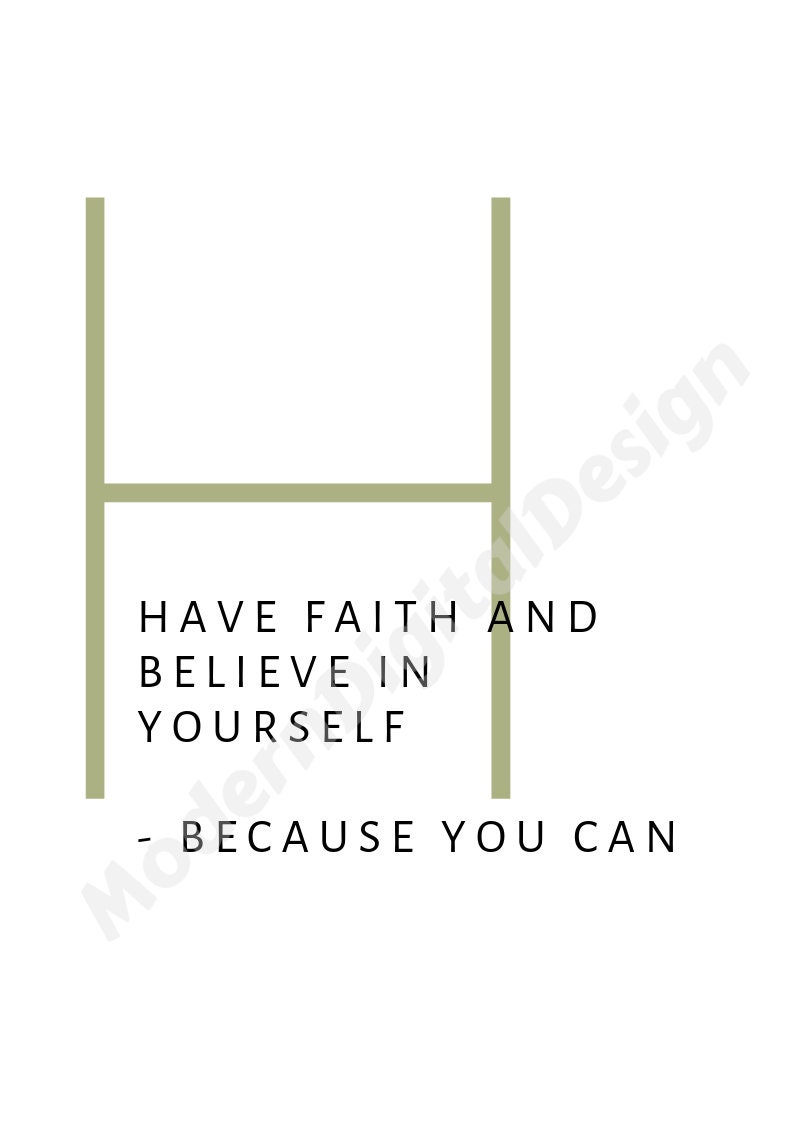 Printable motivational quote Faith printable quote wall art encouraging words digital art print