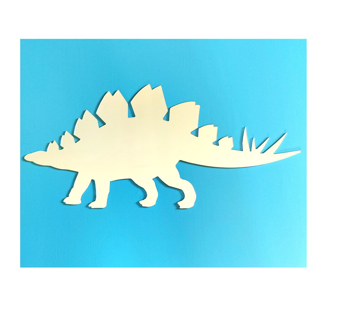 Stegosaurus Decorative Mirror Dinosaur Mirror Custom Mirror Made in the