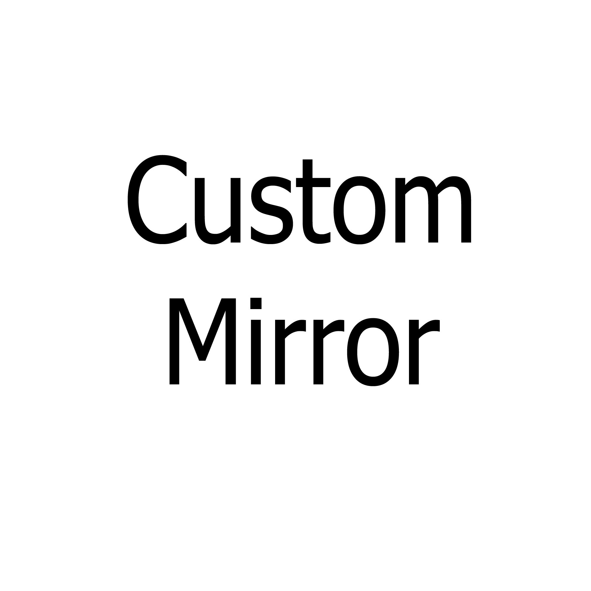 Custom Mirror Made To Order Mirror Decorative Acrylic Mirror Etsy.de