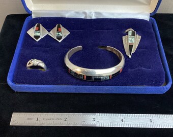 Ray Tracey Knifewing sterling set