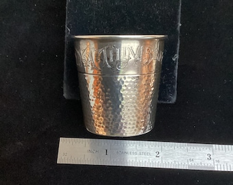 Gobelet à shot « Only a Thimble Full » en argent sterling