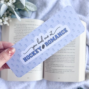 Hockey Romance Bookmark | Bookish Trope, Gift For Book Lovers, Personalized Bookmark, Reader Accessory, Bookworm Gift, Bookish Merch