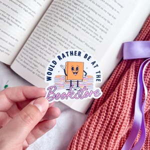 Bookstore Sticker | Bookish sticker, Kindle stickers, Cute Gift For Book Lovers, Reader Accessories, Bookworm Gift, Funny stickers, Bookworm