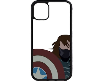 Bucky Fan Mask Prosthetic Arm The Winter Barness Lovers Phone Case-Luminous And Glass Phone Case For iPhones,SS Galaxys,Various Versions