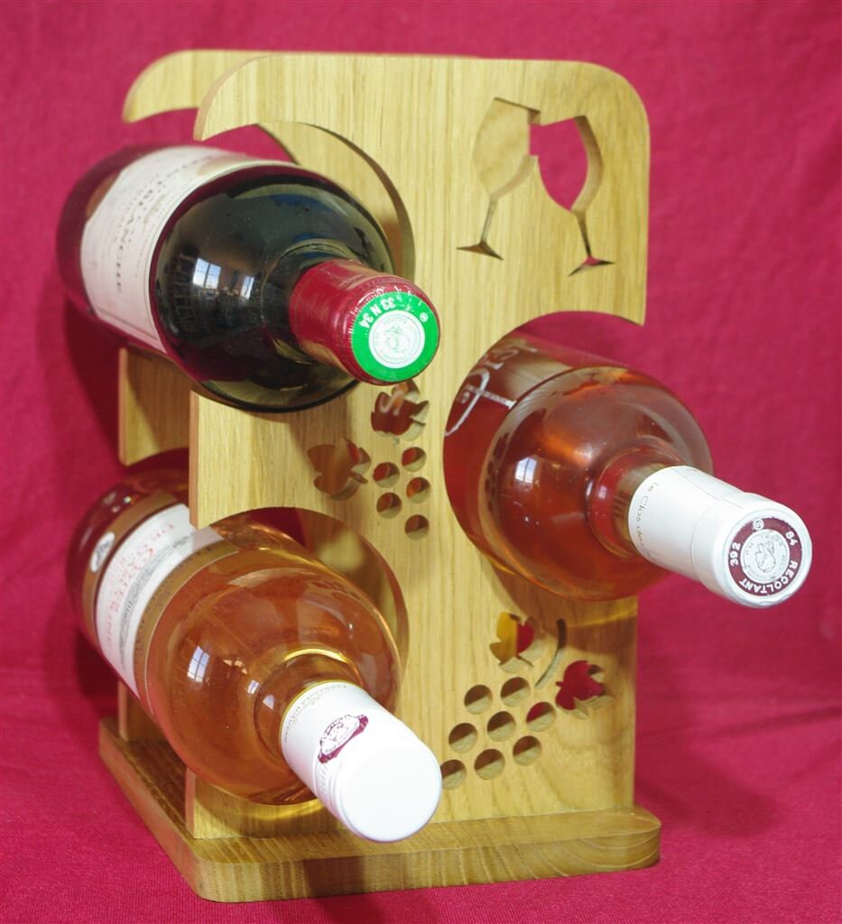 Support 3 Bouteilles